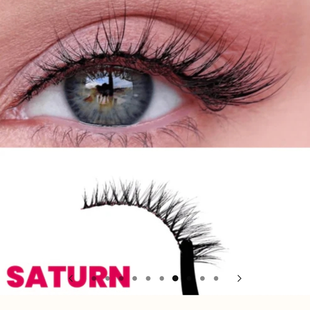 Solare Black Volumizing Magnetic Eyelashes